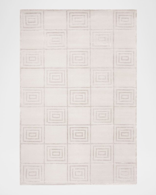 Alistair Tiles Hand Knotted Rug